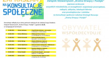 Zmiana miejsca konsultacji społecznych w Gminie Ostróda Zmiana miejsca konsultacji społecznych w Gminie Ostróda